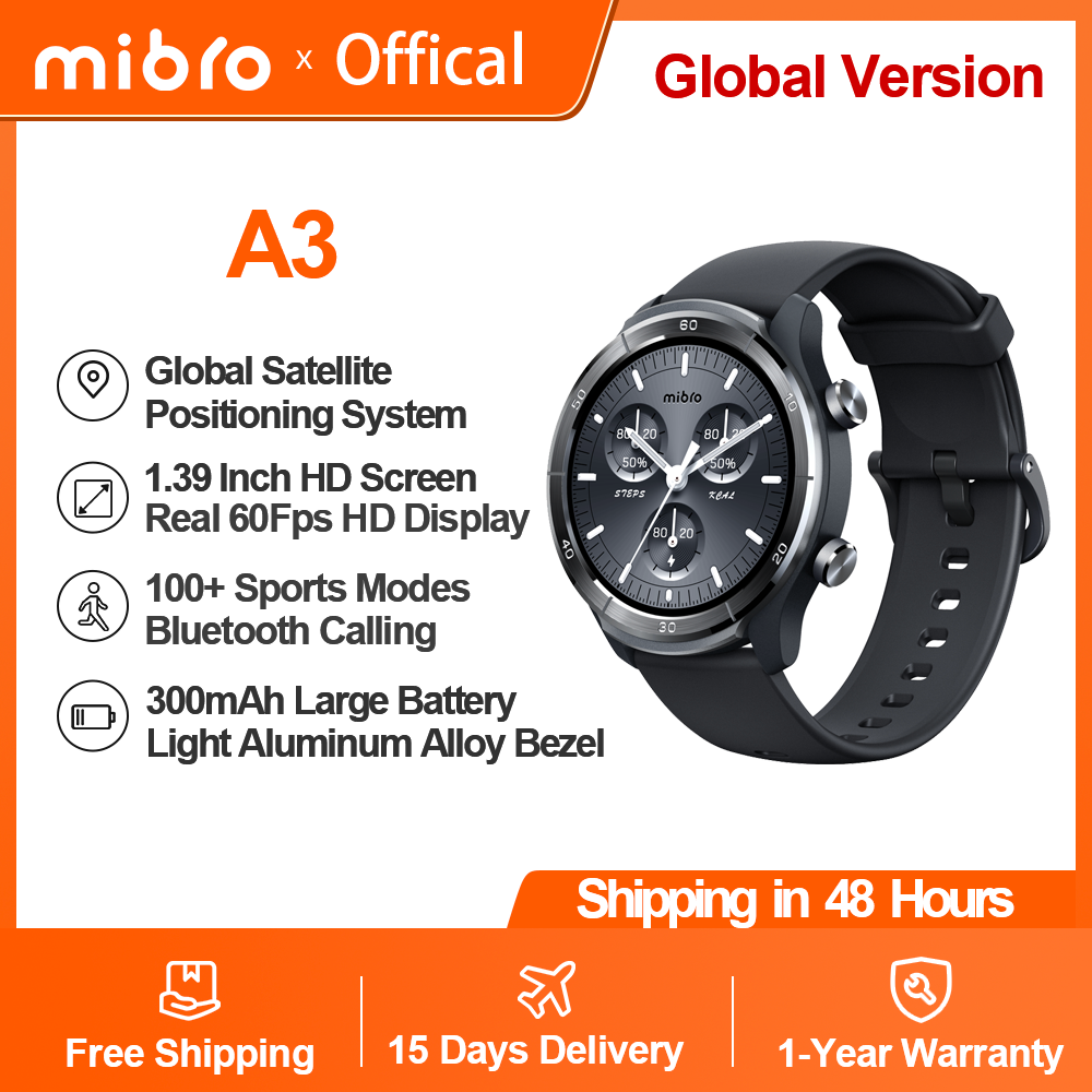 Smartwatch Face - Mibro A3 Smartwatch Super Light Design
