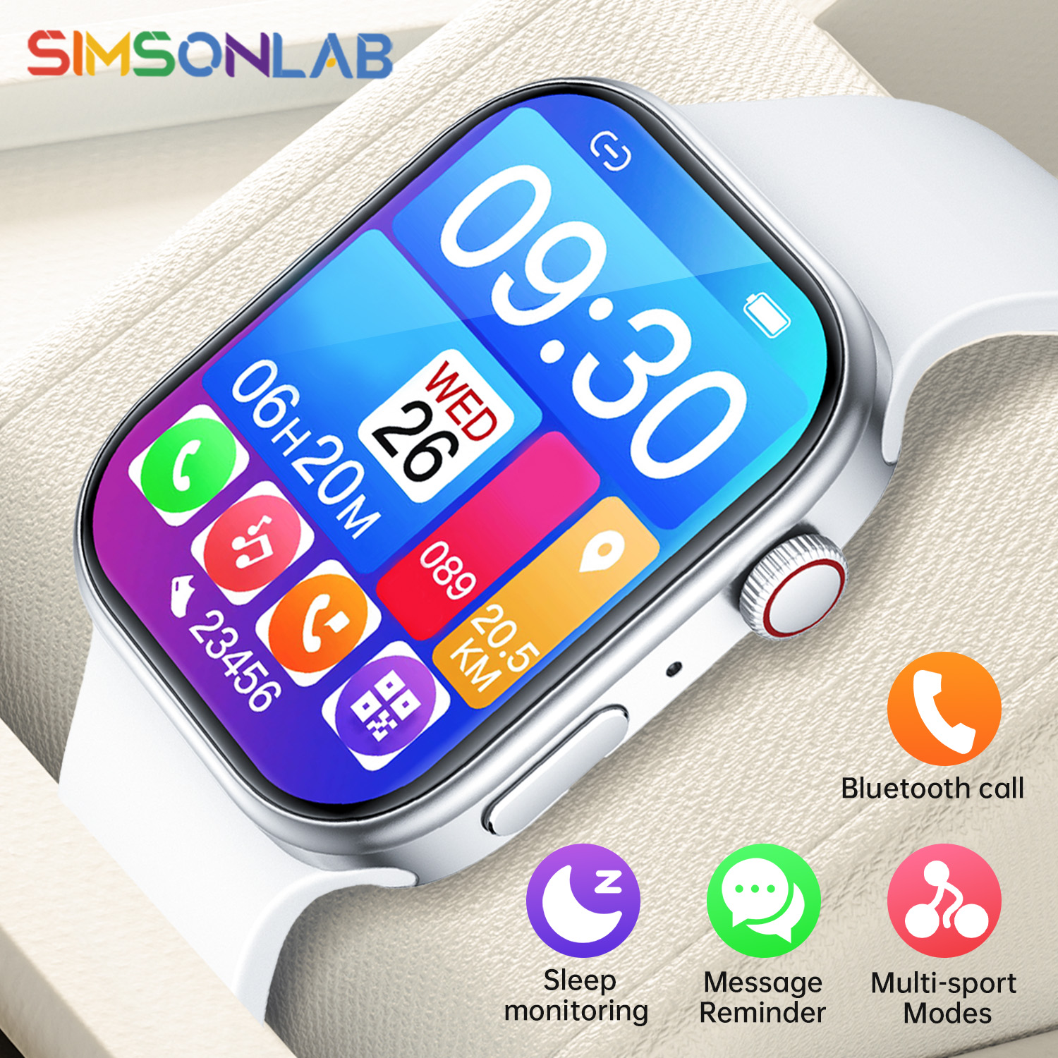 Smartwatch Id - NEW Smartwatch 1.83