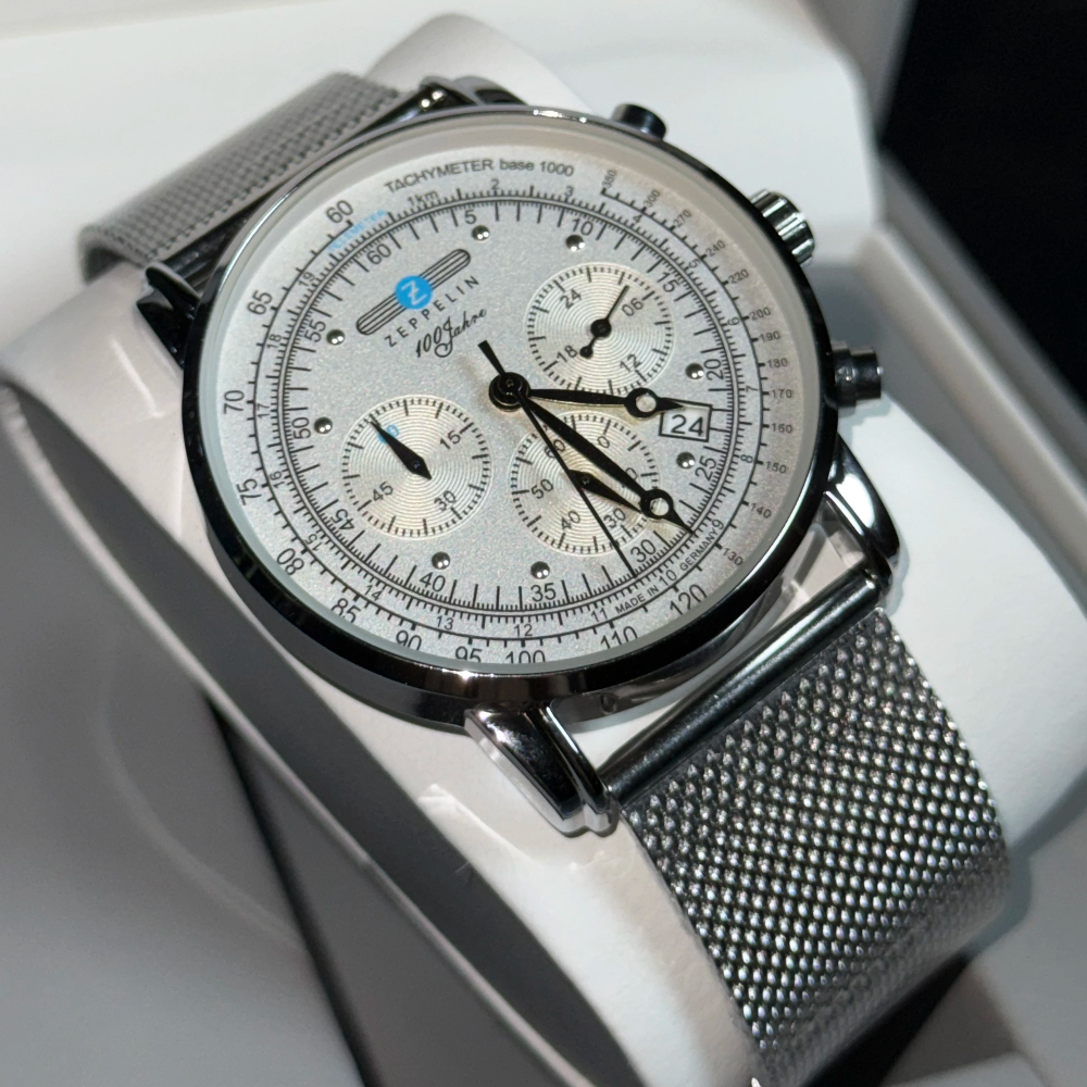 New Classic Men's Watch Three  – Stainless Mesh Band Bewertung und Preis
