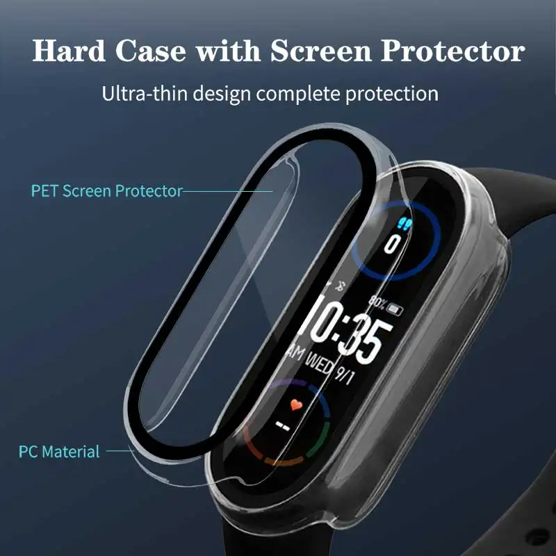 Tempered Glass+PC Case For Xia – Smartwatch Watch Accessories For Women Bewertung und Preis