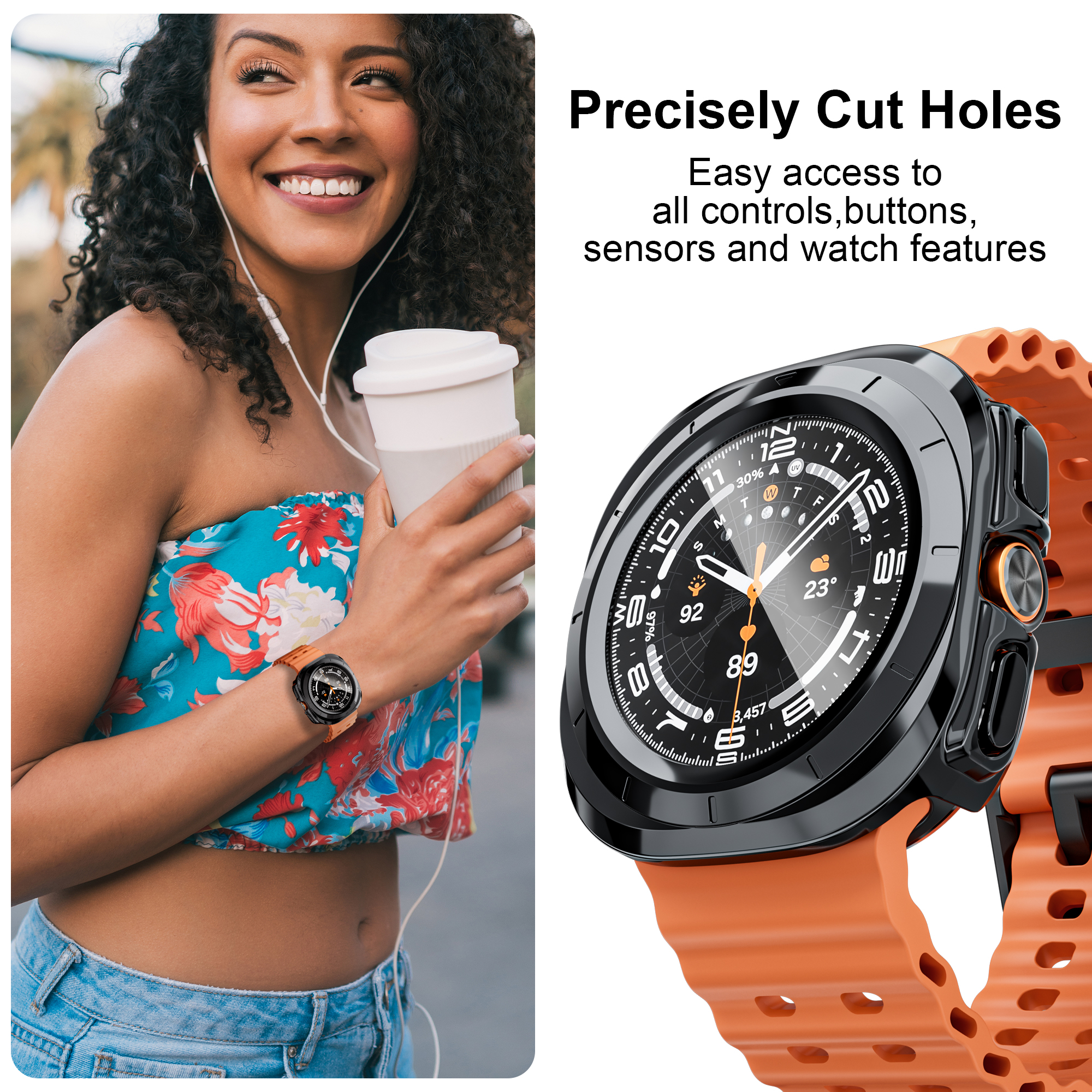 Case for Samsung Galaxy Watch  – Samsung Smartwatch Ultra Accessories Bewertung und Preis