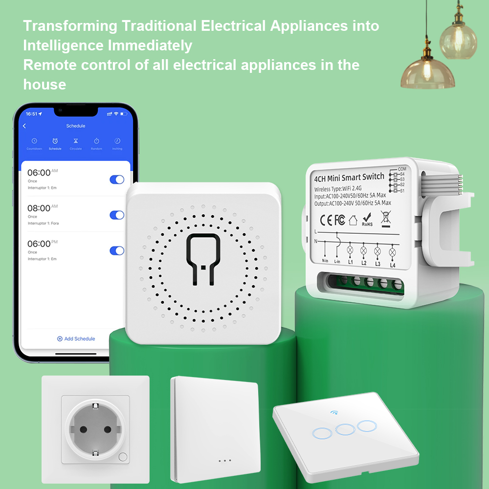 Tuya WiFi Smart Switch 1/2/3/4 – Smart Accessories Bewertung und Preis