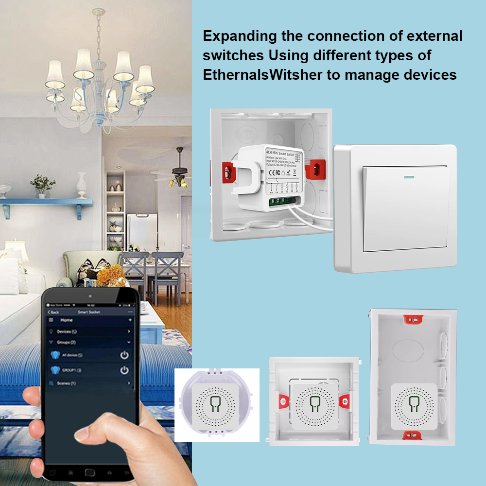 Tuya WiFi Smart Switch 1/2/3/4 – Smart Accessories Bewertung und Preis