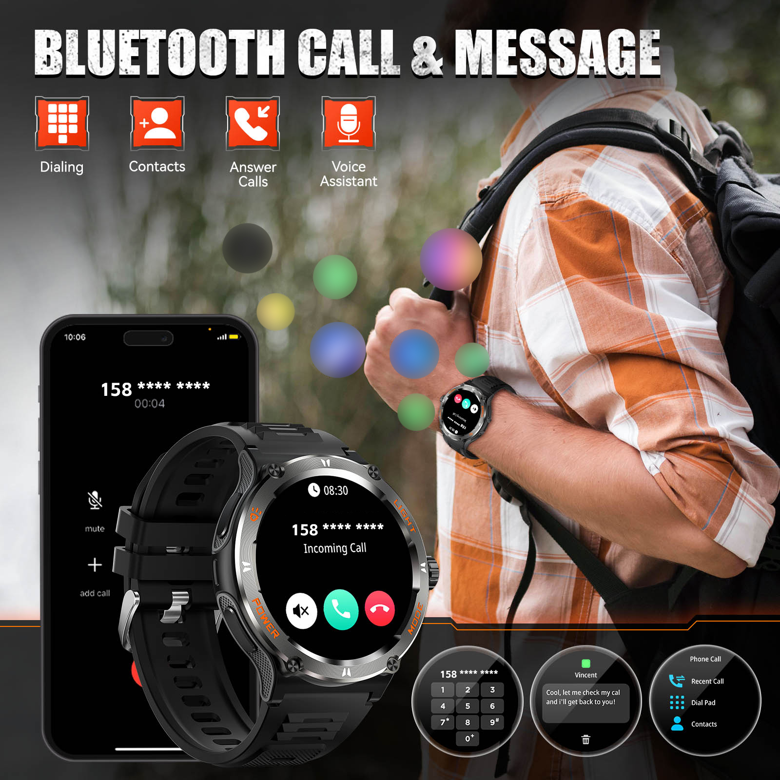 EIGIIS Smart Watch 3ATM Waterp – Smartwatch Face Bewertung und Preis