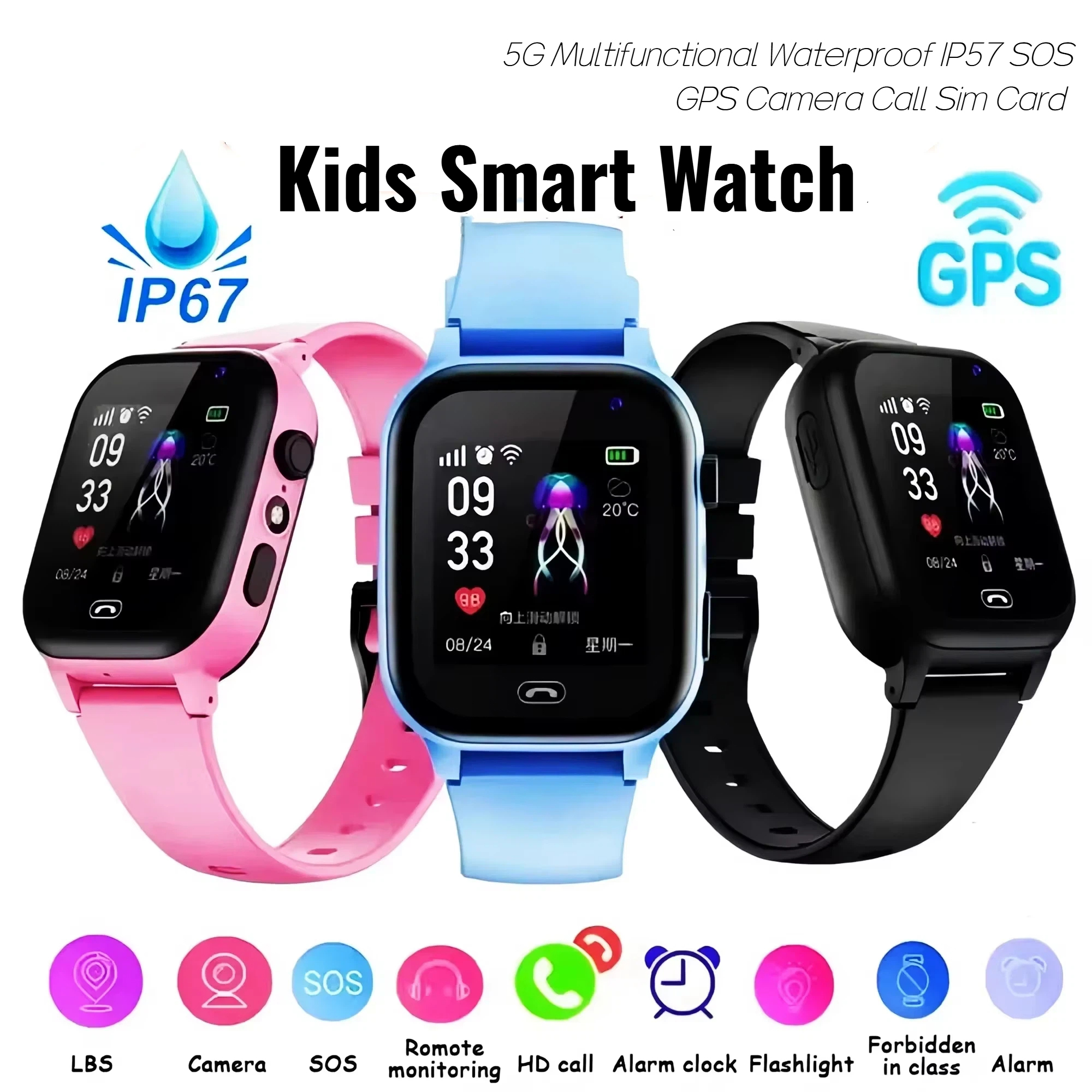 Lenovo Kids Smart Watch 5G GPS – Smartwatch Id Bewertung und Preis