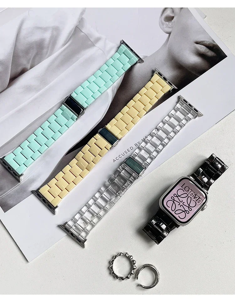Watch strap+Case+glass For app – Smartwatch Watch Accessories For Women Bewertung und Preis