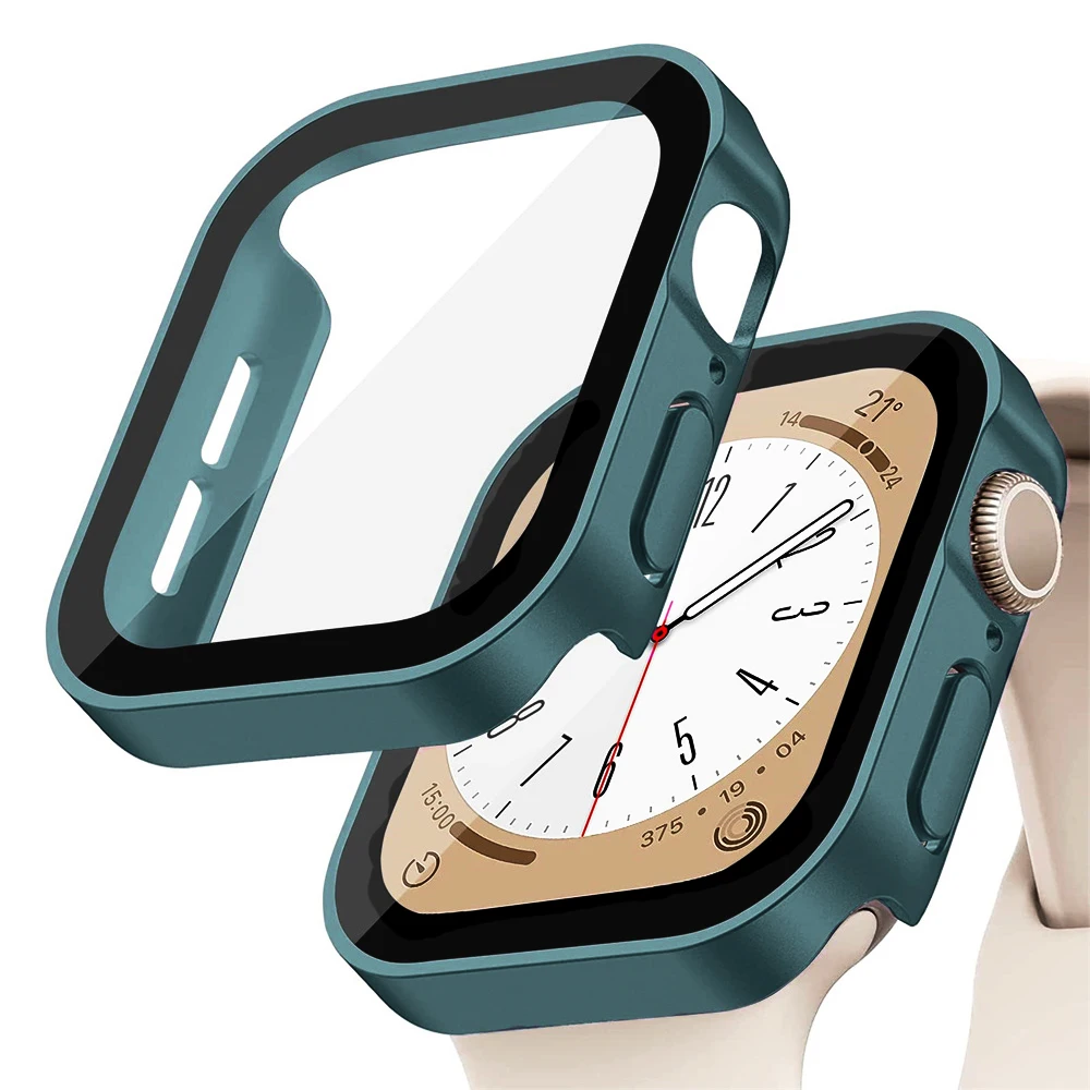 Glass+cover For Apple Watch ca – Smartwatch Watch Accessories For Women Bewertung und Preis