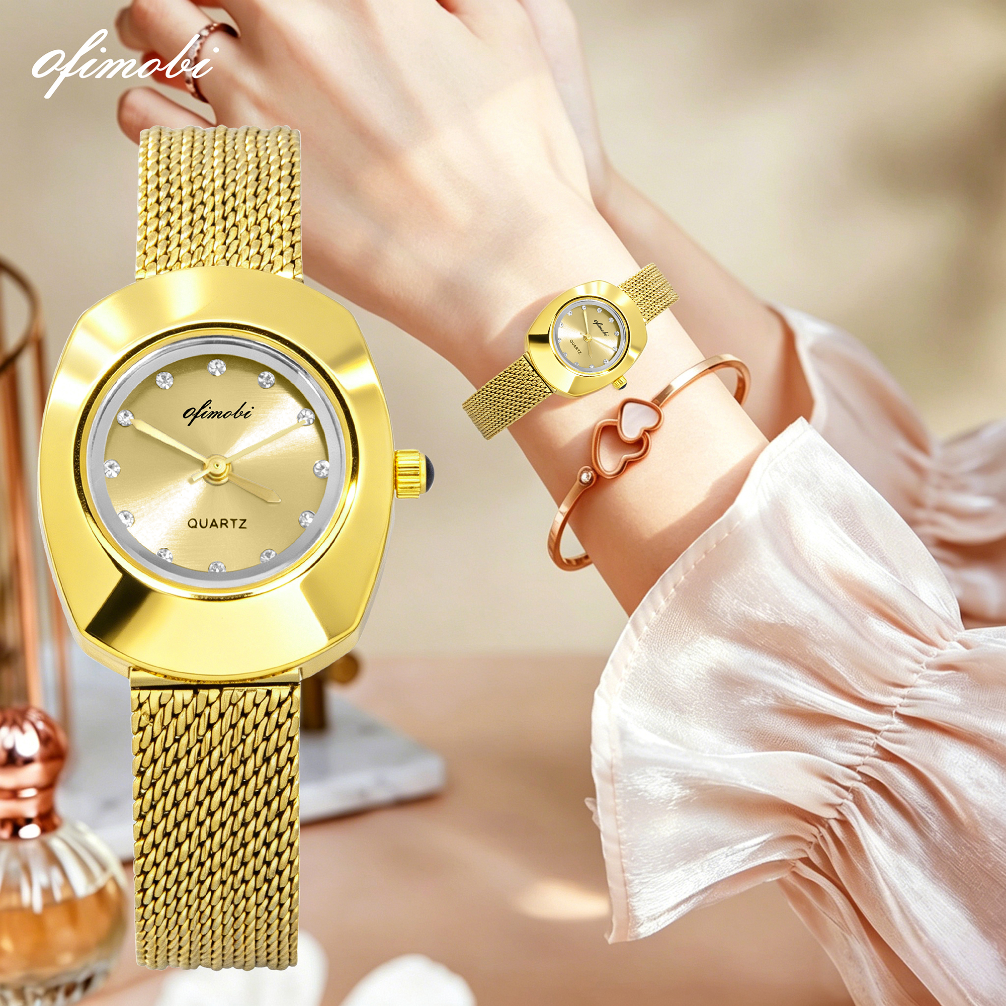 OFIMOBI Women Quartz Watch Sta – Stainless Mesh Band Bewertung und Preis