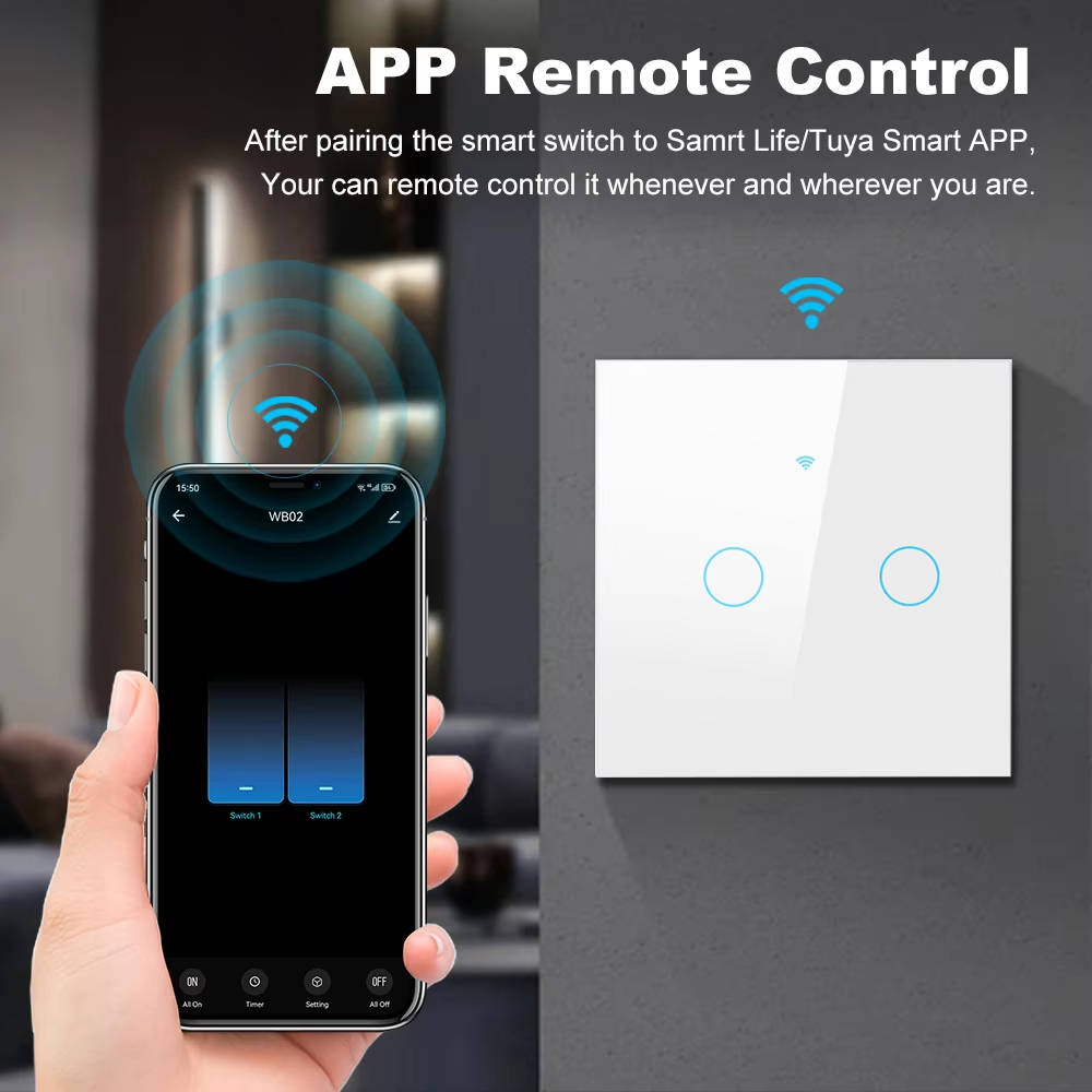 WiFi RF 433mhz Touch Wall Ligh – Smart Accessories Bewertung und Preis