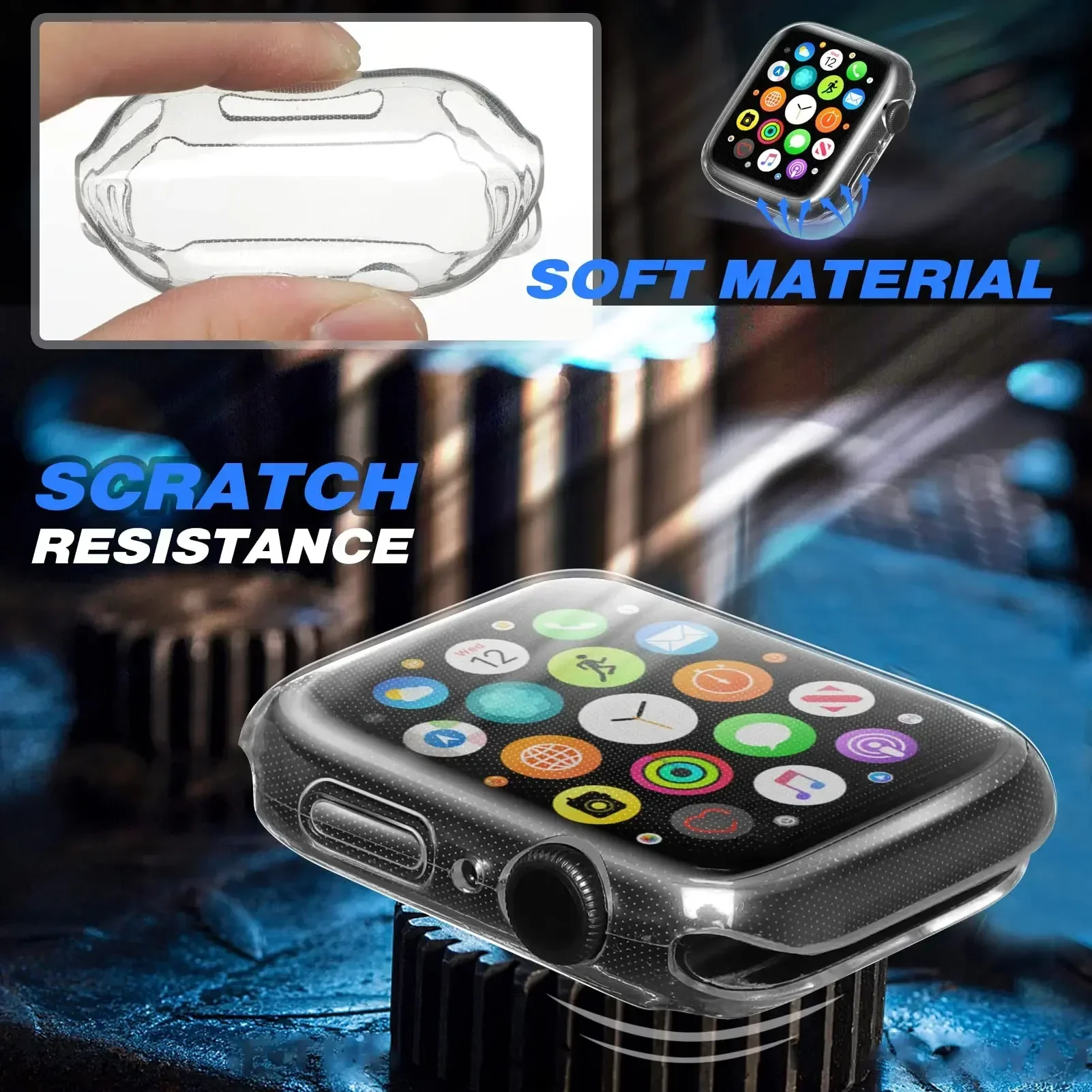 Cover For Apple Watch Case 44m – Smartwatch Watch Accessories For Women Bewertung und Preis