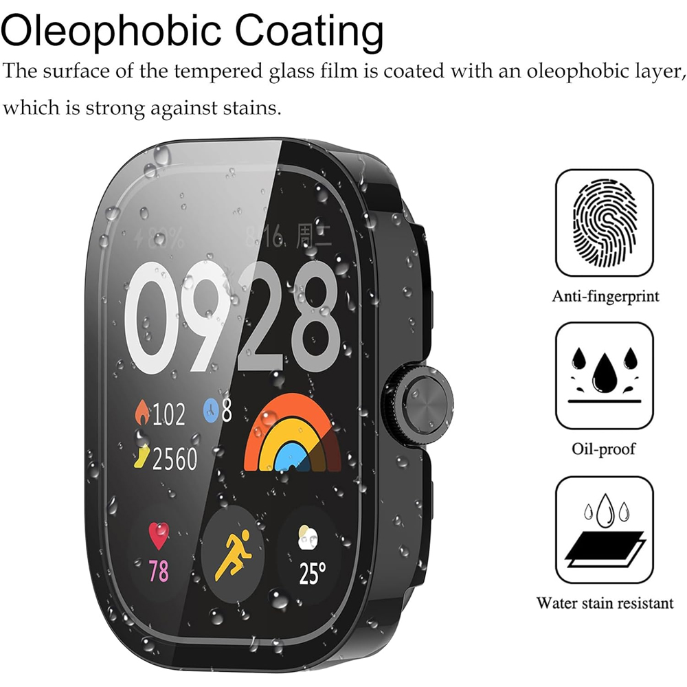 Tempered Glass+Case For Xiaomi – Smartwatch Watch Accessories For Women Bewertung und Preis