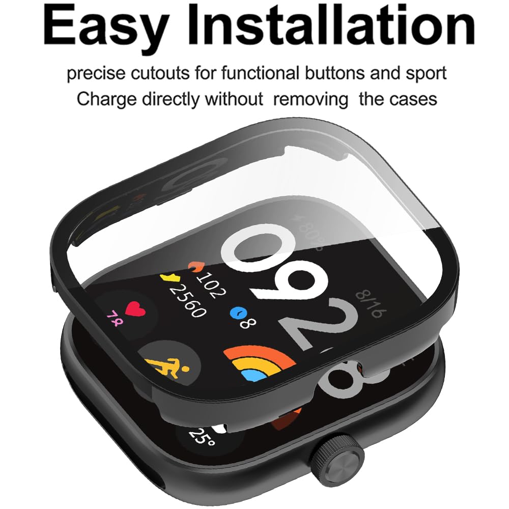 Tempered Glass+Case For Xiaomi – Smartwatch Watch Accessories For Women Bewertung und Preis