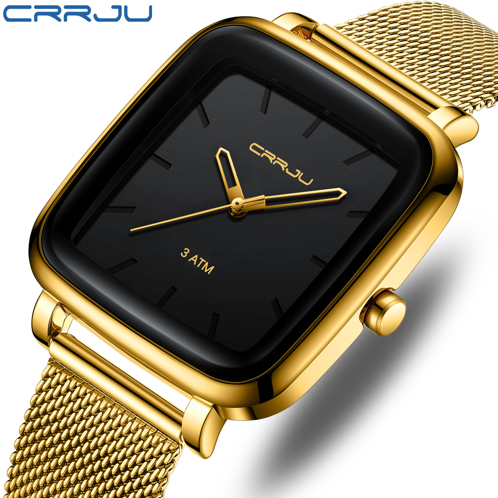 CRRJU Mens Watches Top Brand L – Stainless Mesh Band Bewertung und Preis