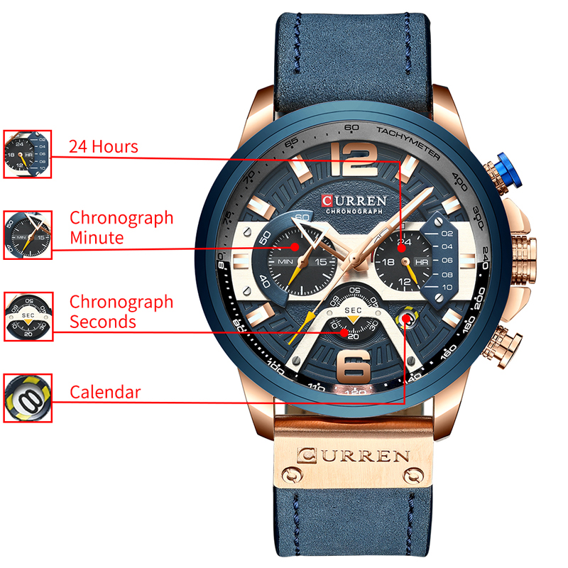 CURREN Casual Sport Watches fo – Smartwatch Guess Bewertung und Preis