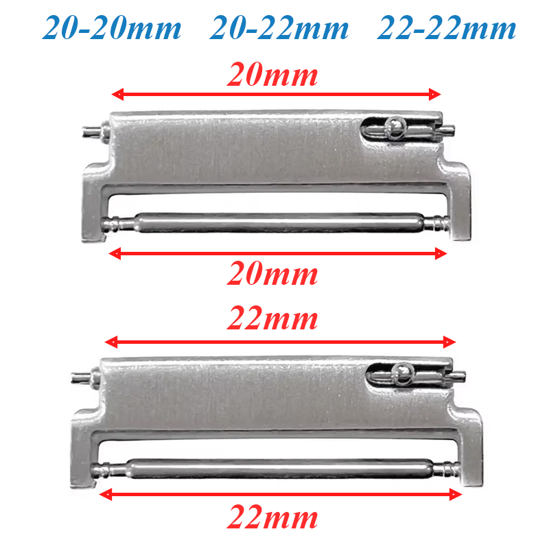 2pcs Watch Band Adapters 20mm  – Watch Band Connector Bewertung und Preis