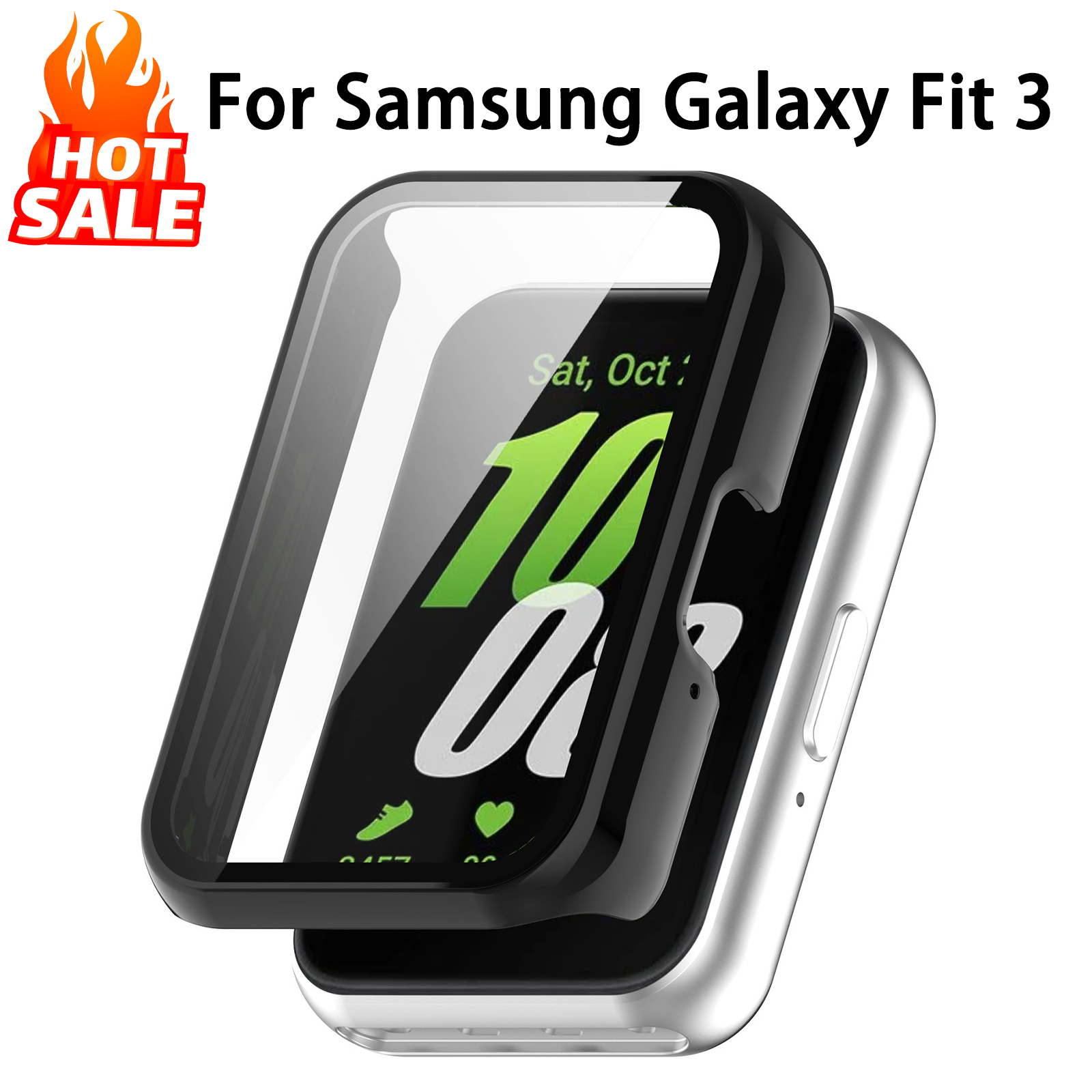 Glass+Case For Samsung Galaxy  – Smartwatch Watch Accessories For Women Bewertung und Preis