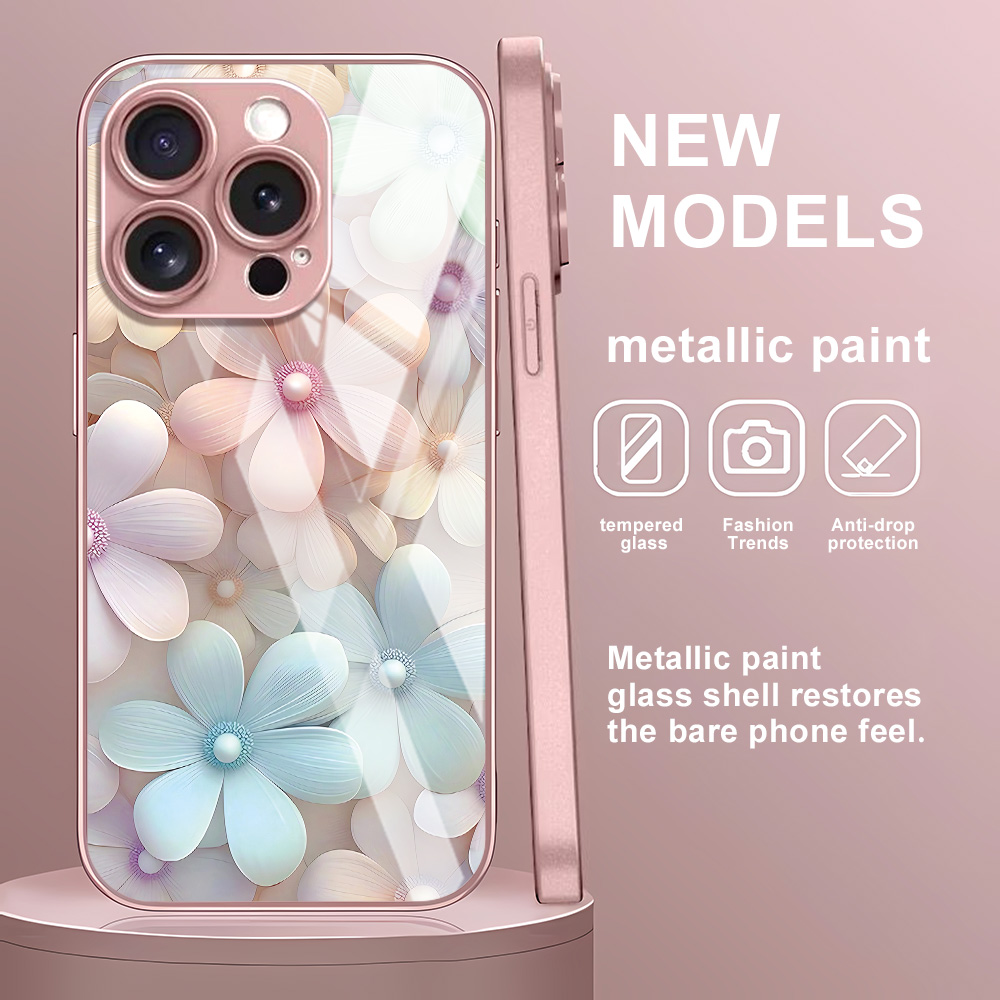 Flower Tempered Glass Case For – Screen Protector Film Bewertung und Preis