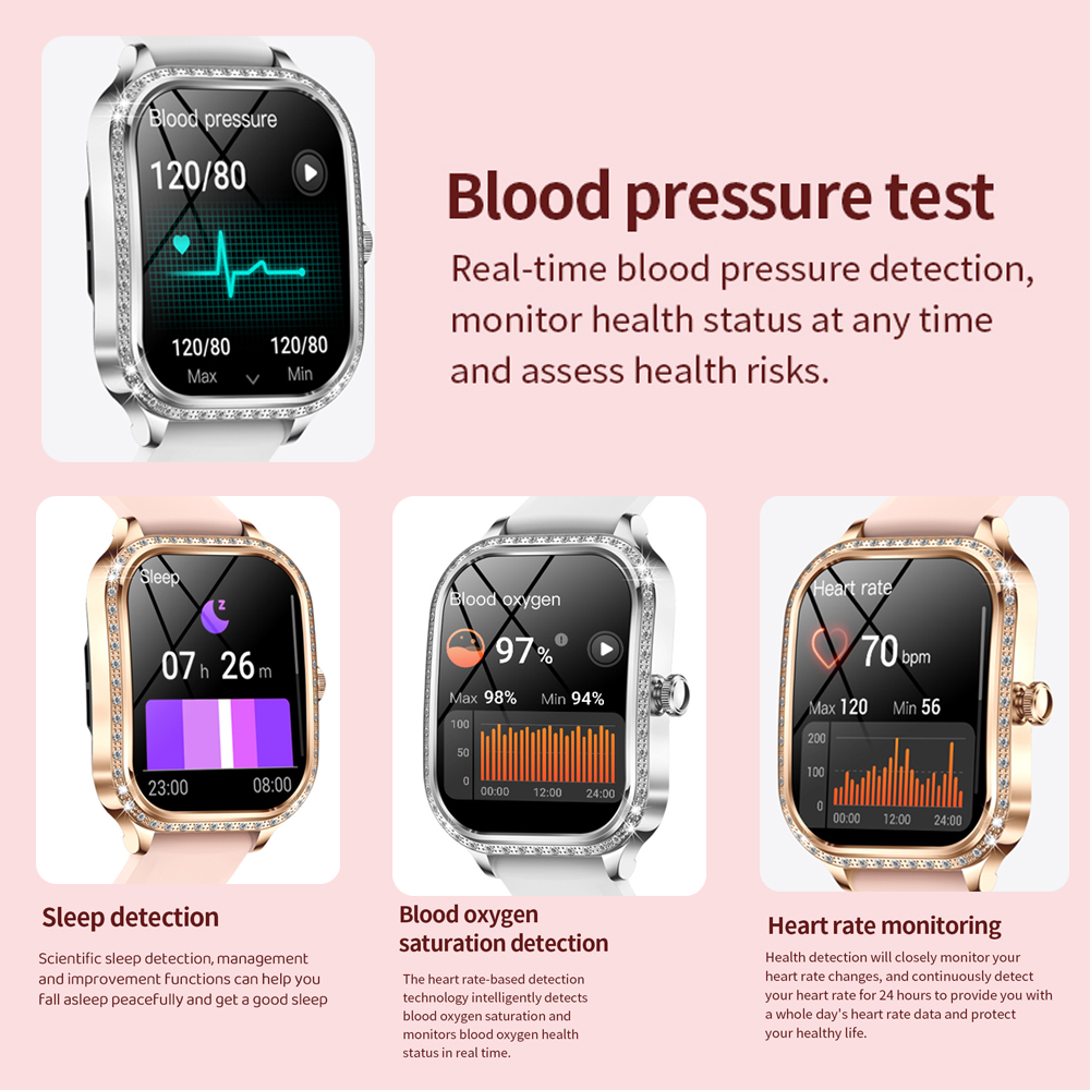 2026 New Fashion Women Diamond – Smartwatch Face Bewertung und Preis
