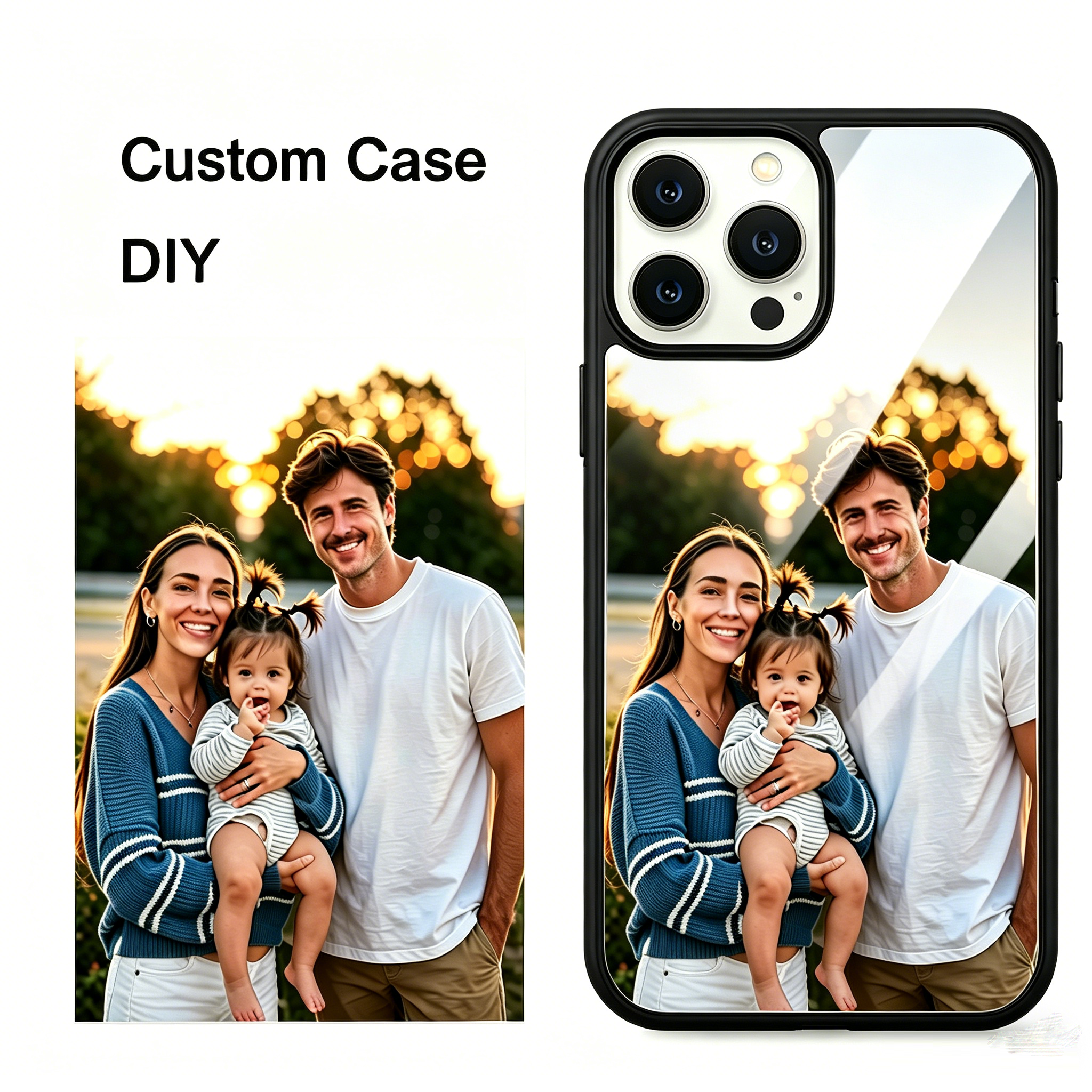 Custom Photo Mirror Glass Case – Screen Protector Film Bewertung und Preis