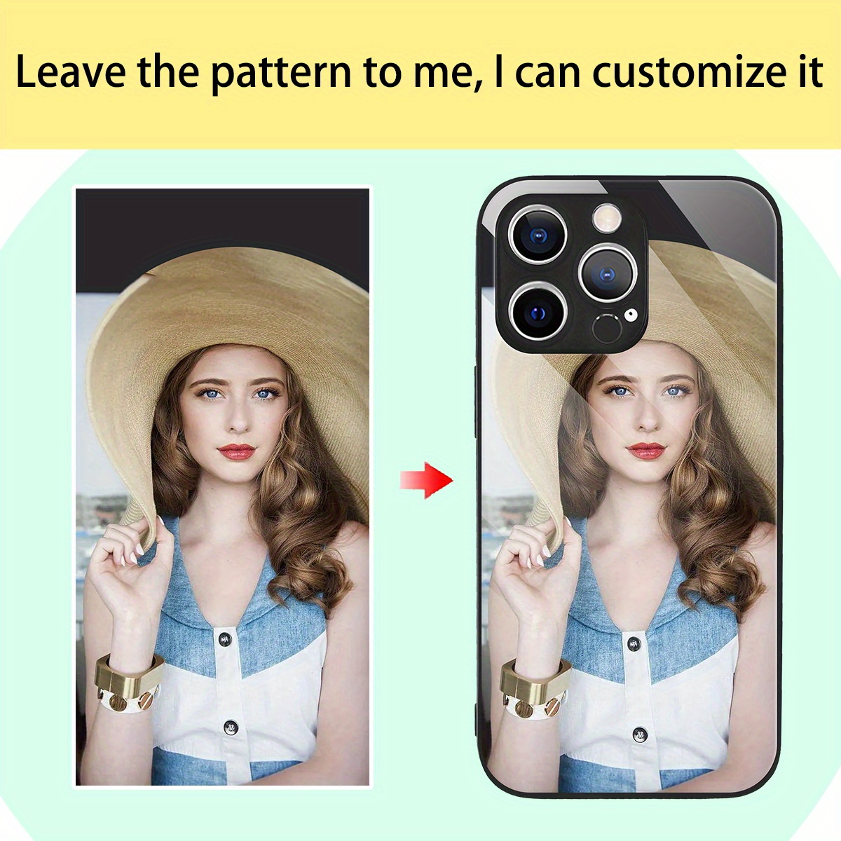 Custom Photo Mirror Glass Case – Screen Protector Film Bewertung und Preis