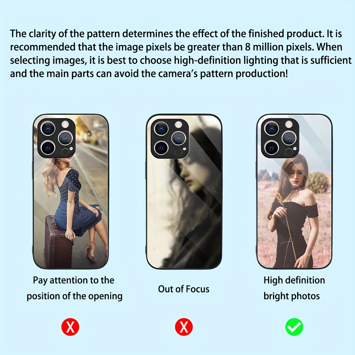 Custom Photo Mirror Glass Case – Screen Protector Film Bewertung und Preis