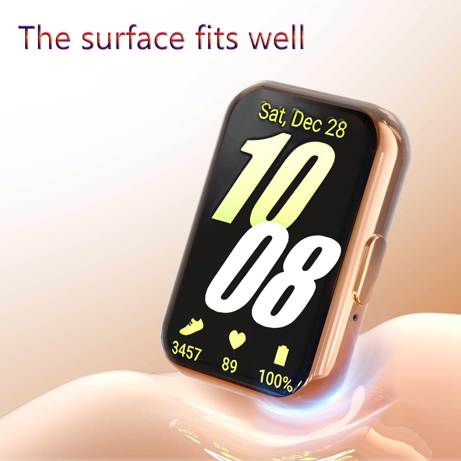 Cover for Samsung Galaxy Fit 3 – Smartwatch Watch Accessories For Women Bewertung und Preis