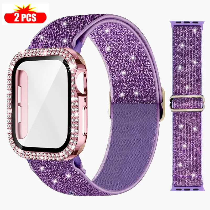 Band+Case for Apple Watch 45mm – Smartwatch Watch Accessories For Women Bewertung und Preis