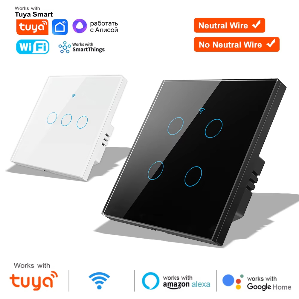 1 2 3 4 Gang WiFi RF 433mhz To – Smart Accessories Bewertung und Preis