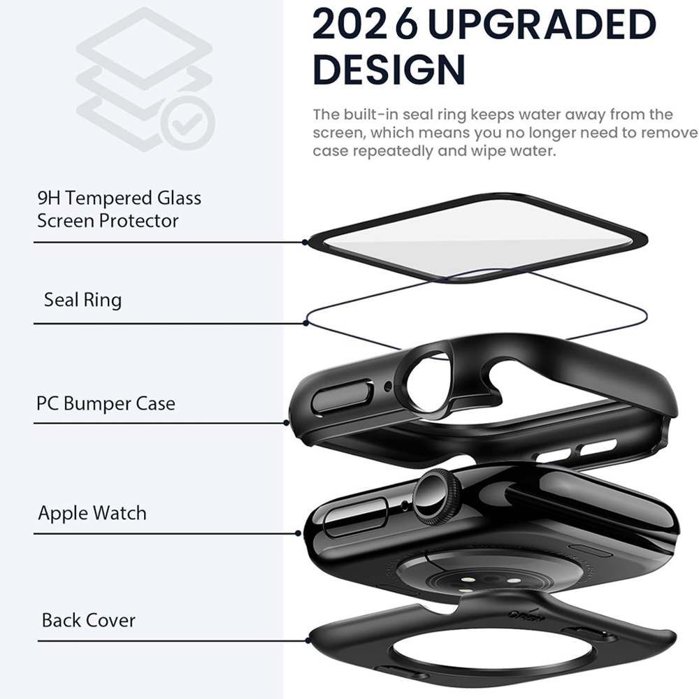 360 Protective Case for Apple  – Smartwatch Watch Accessories For Women Bewertung und Preis
