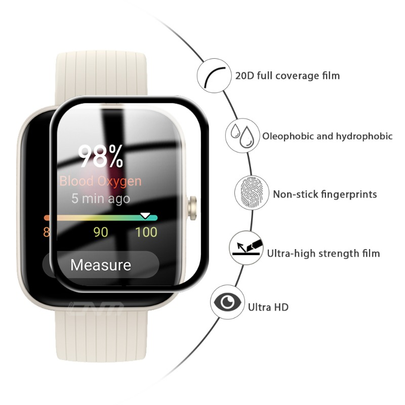 1-5Pcs HD Screen Protector for – Amazfit Smartwatch Accessories Bewertung und Preis
