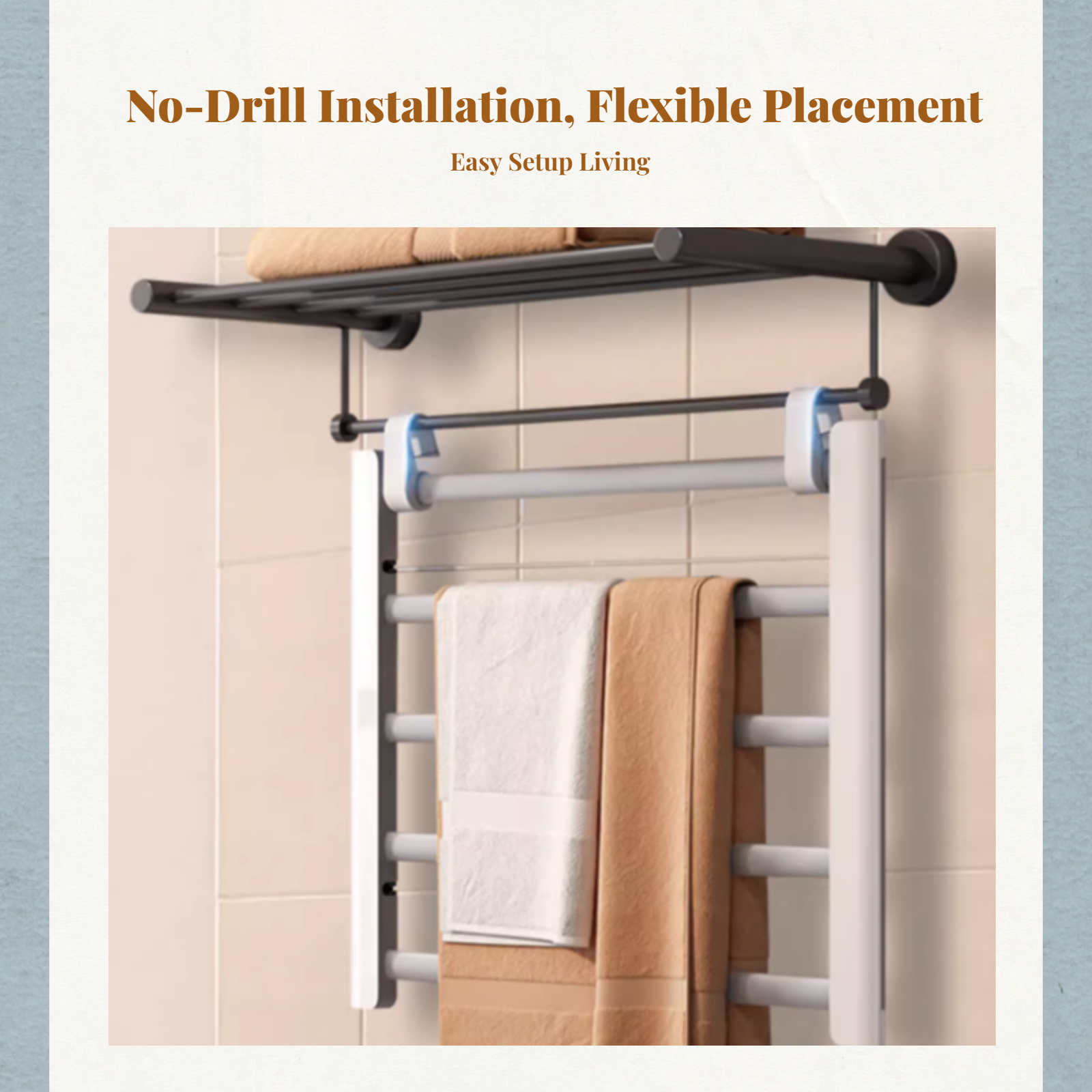 Electric Towel Warmer Aluminum – Smart Accessories Bewertung und Preis