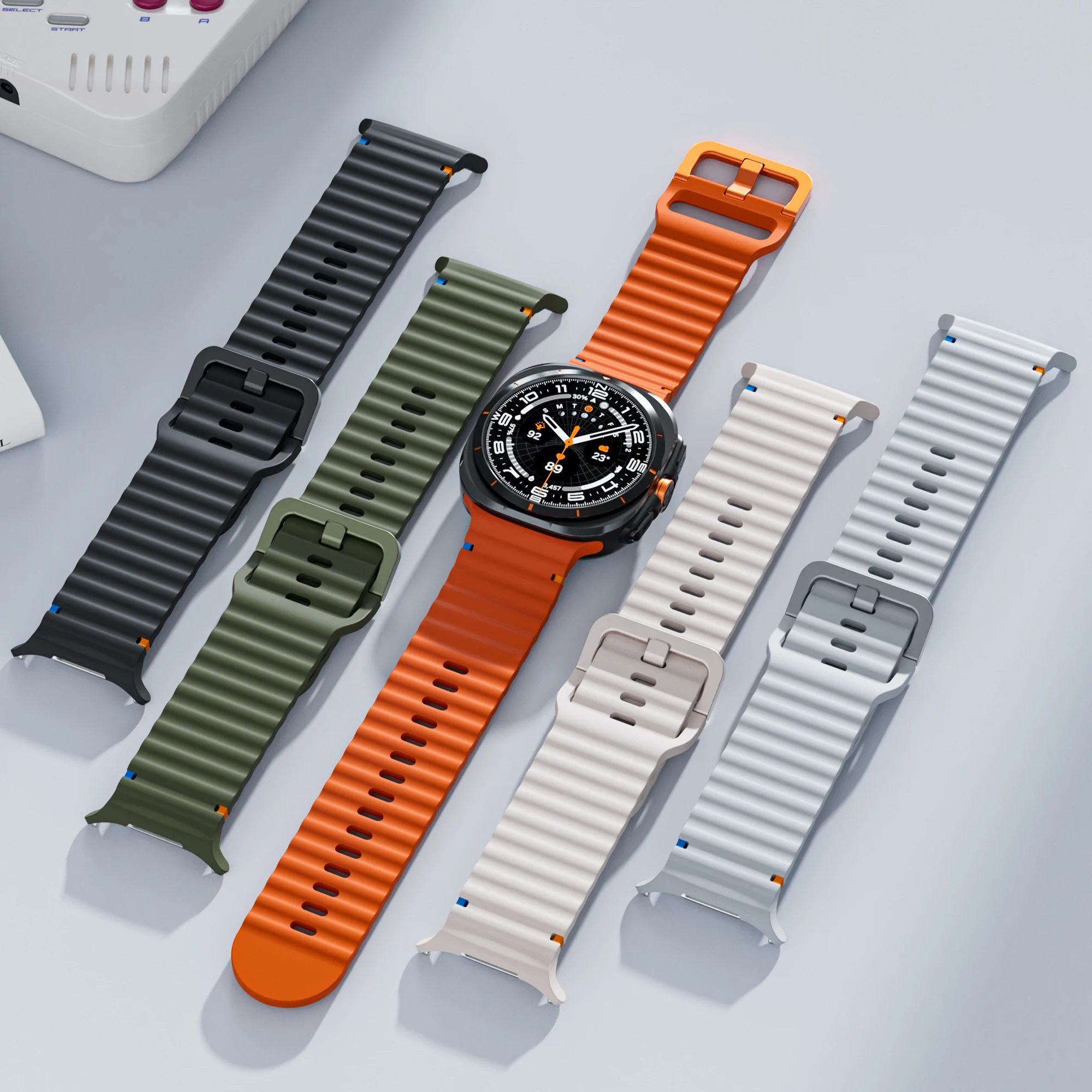 Original Silicone Band for Sam – Samsung Smartwatch Ultra Accessories Bewertung und Preis