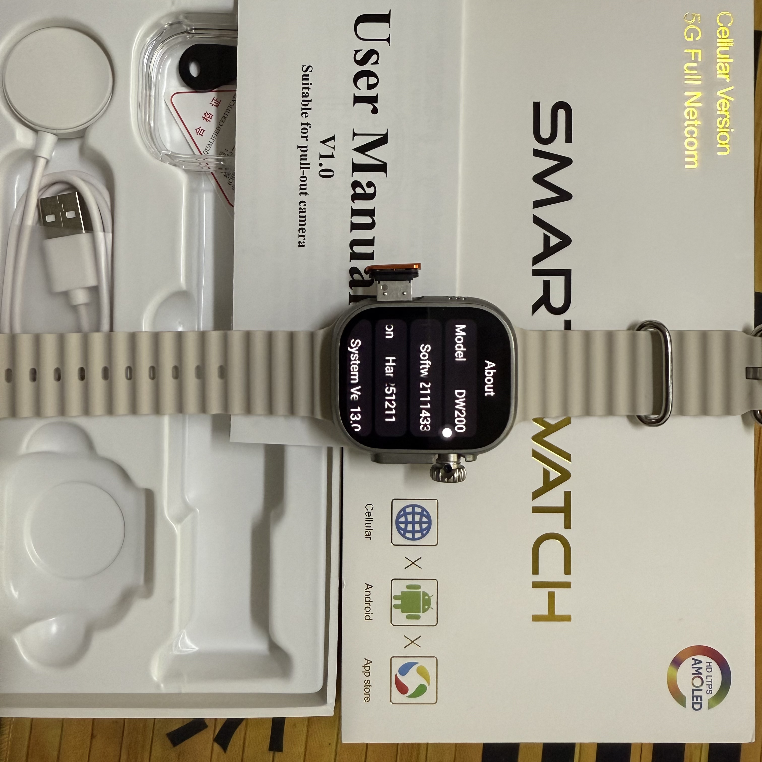 DW200 Smartwatch Men WIFI Touc – Smartwatch Id Bewertung und Preis
