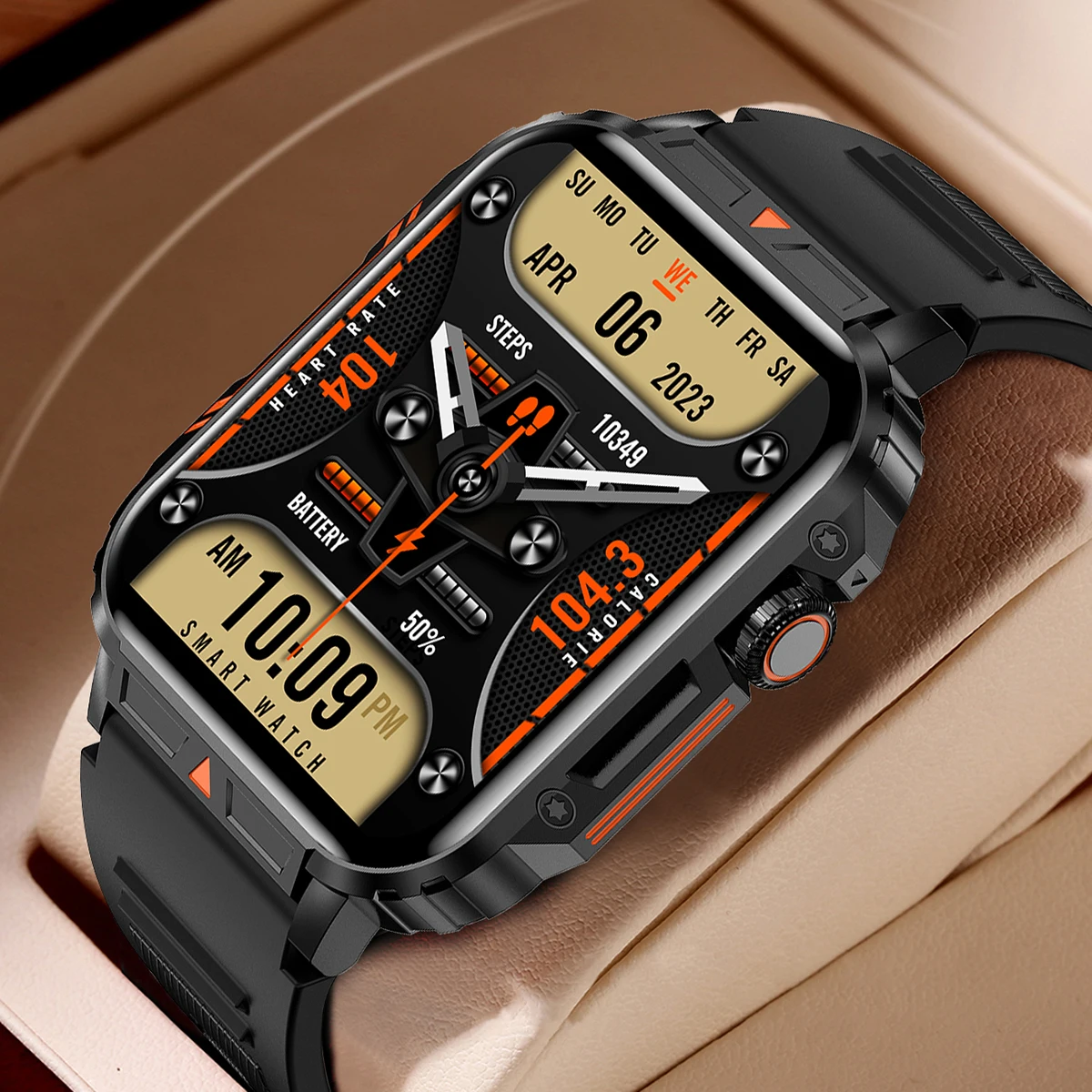 2026 Luxury Military Smart Wat – Smartwatch Face Bewertung und Preis