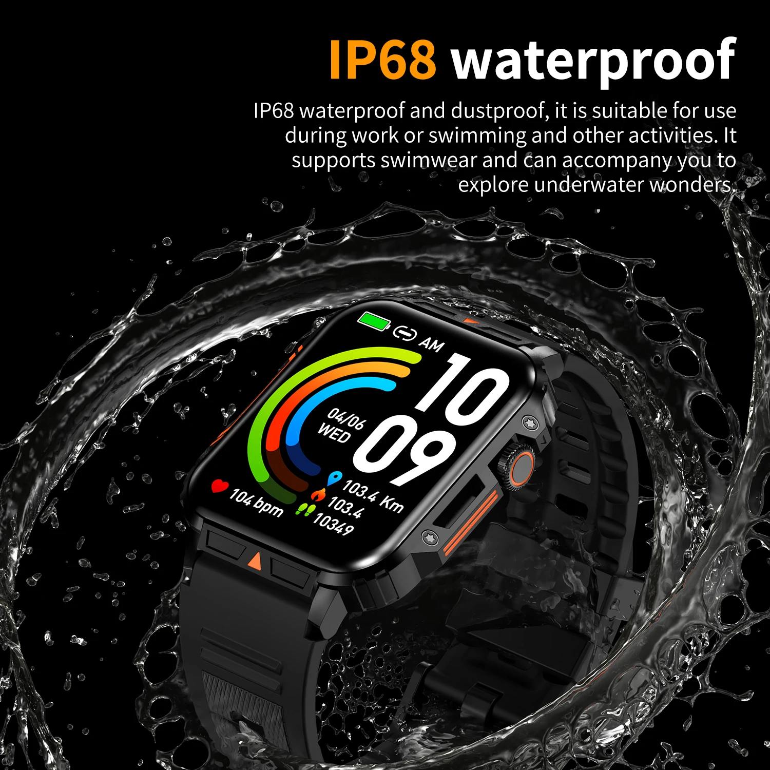 2026 Luxury Military Smart Wat – Smartwatch Face Bewertung und Preis