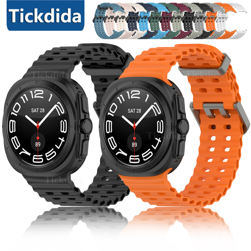 High Quality Silicone Strap fo – Samsung Smartwatch Ultra Accessories Bewertung und Preis