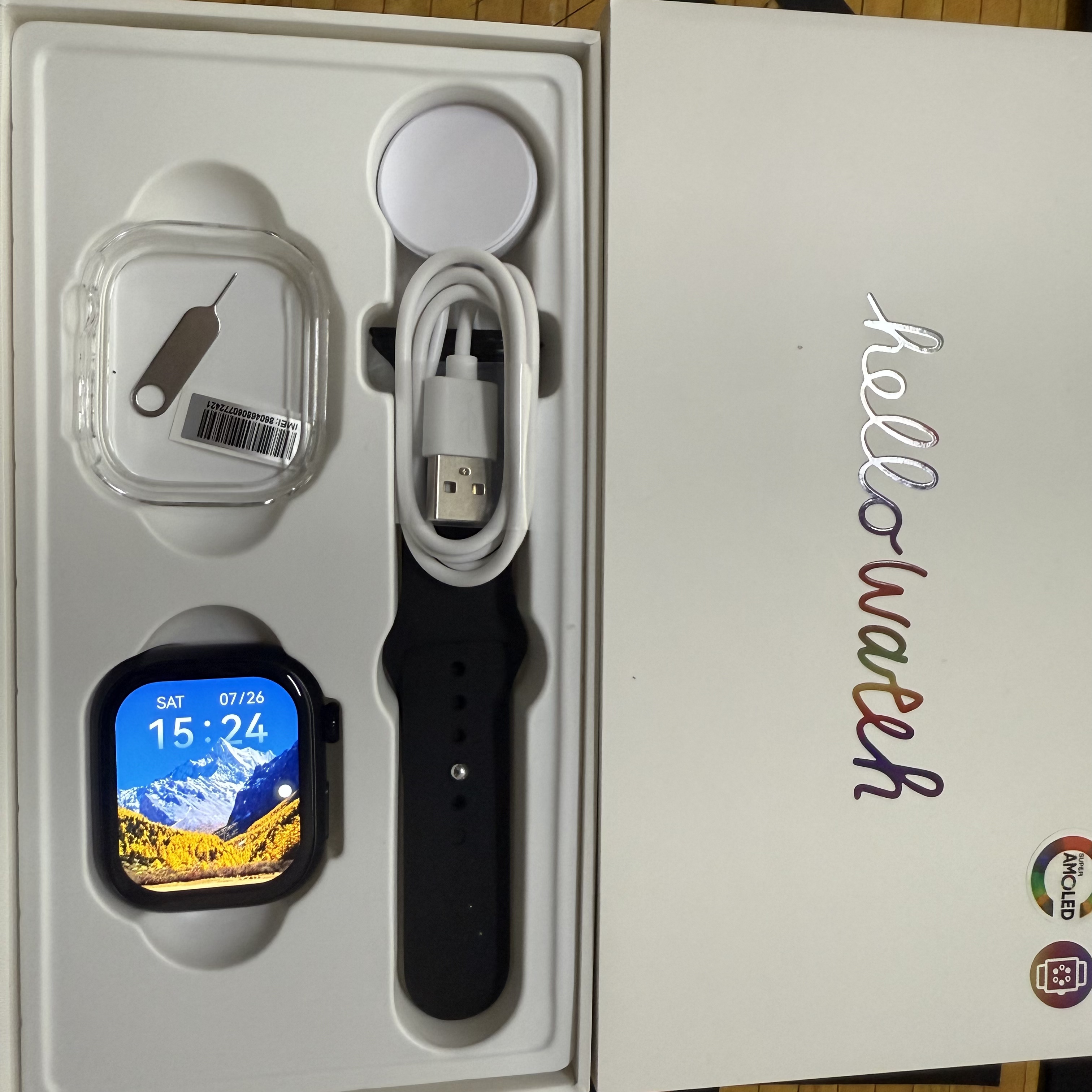 New VP69 2.39inch Amoled Andro – Smartwatch Id Bewertung und Preis
