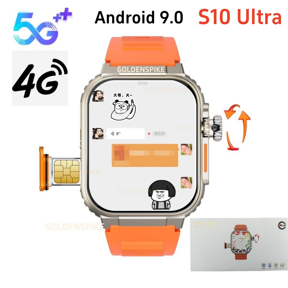 4G Android Smart Watch S10 2.2 – Smartwatch X18 Bewertung und Preis