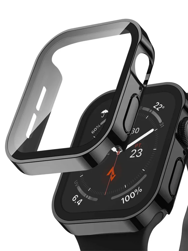 Glass+cover For Apple Watch ca – Smartwatch Watch Accessories For Women Bewertung und Preis