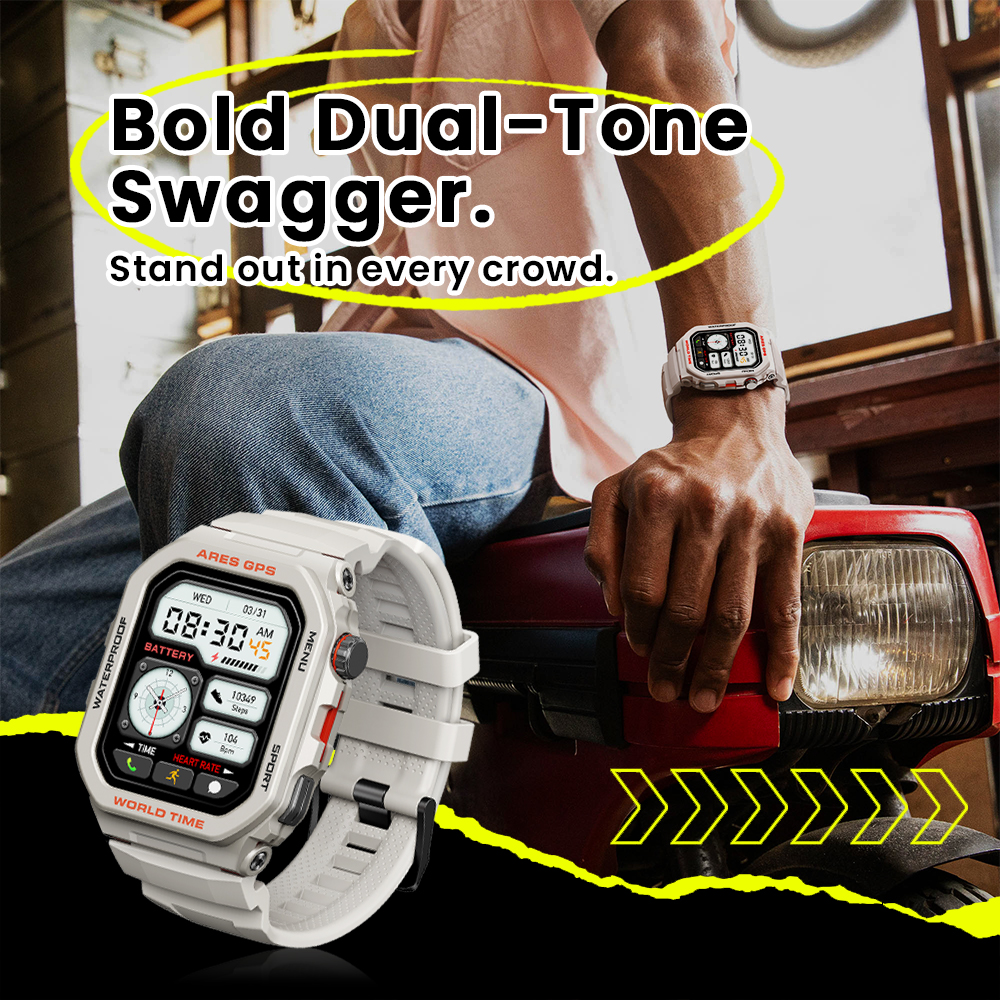 New Zeblaze Ares GPS Smart Wat – Smartwatch Face Bewertung und Preis