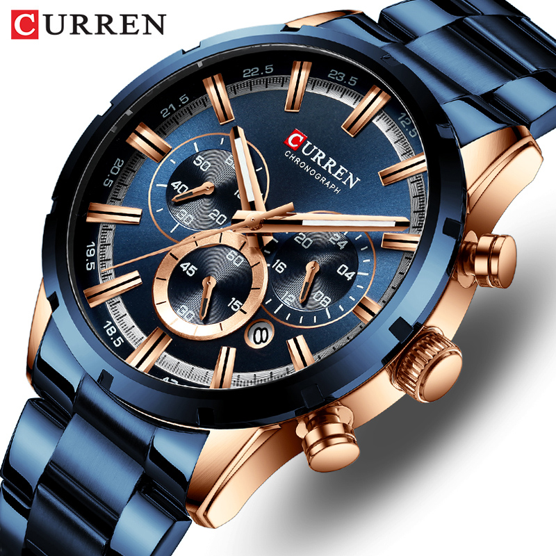 Curren Men's Watch Blue Dial S – Smartwatch Guess Bewertung und Preis