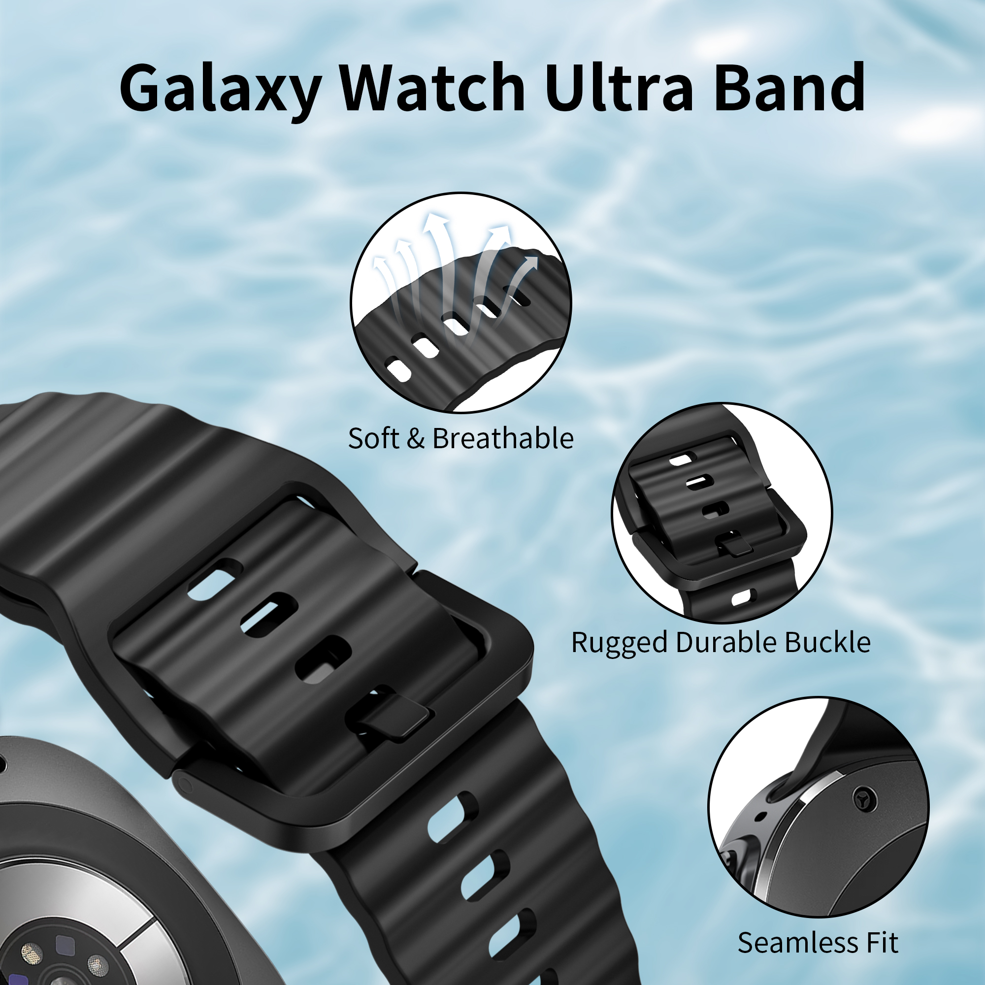 Band for Samsung Galaxy Watch  – Samsung Smartwatch Ultra Accessories Bewertung und Preis