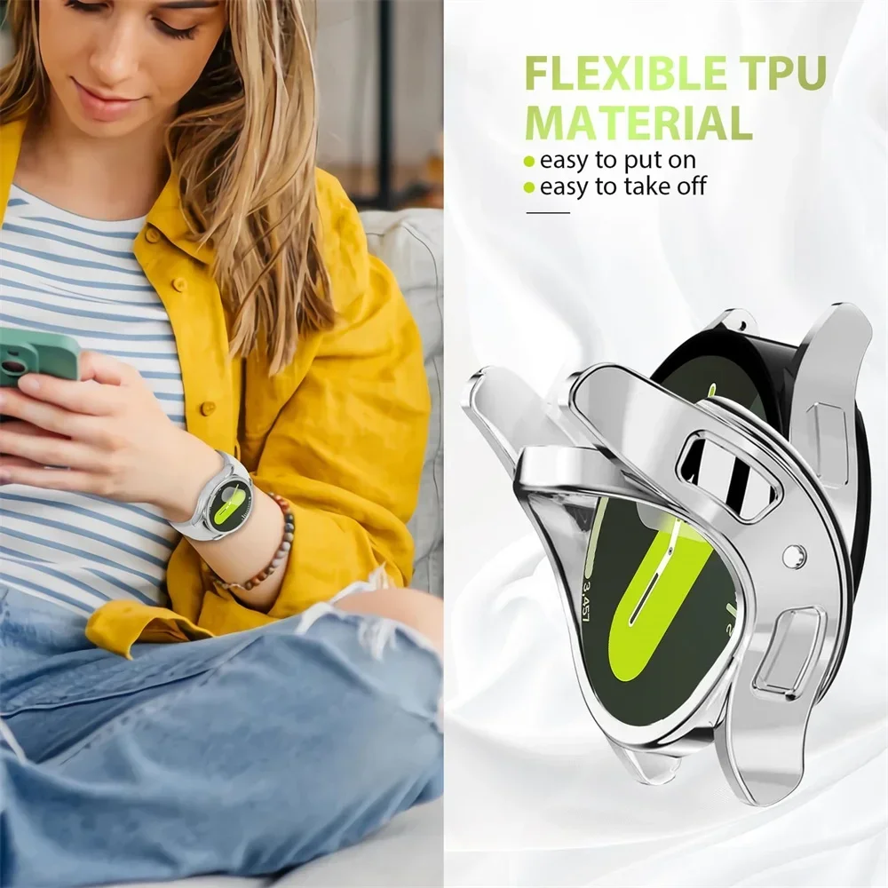 1-4pcs Case for Samsung Galaxy – Accessories For Galaxy Watch 5 Bewertung und Preis