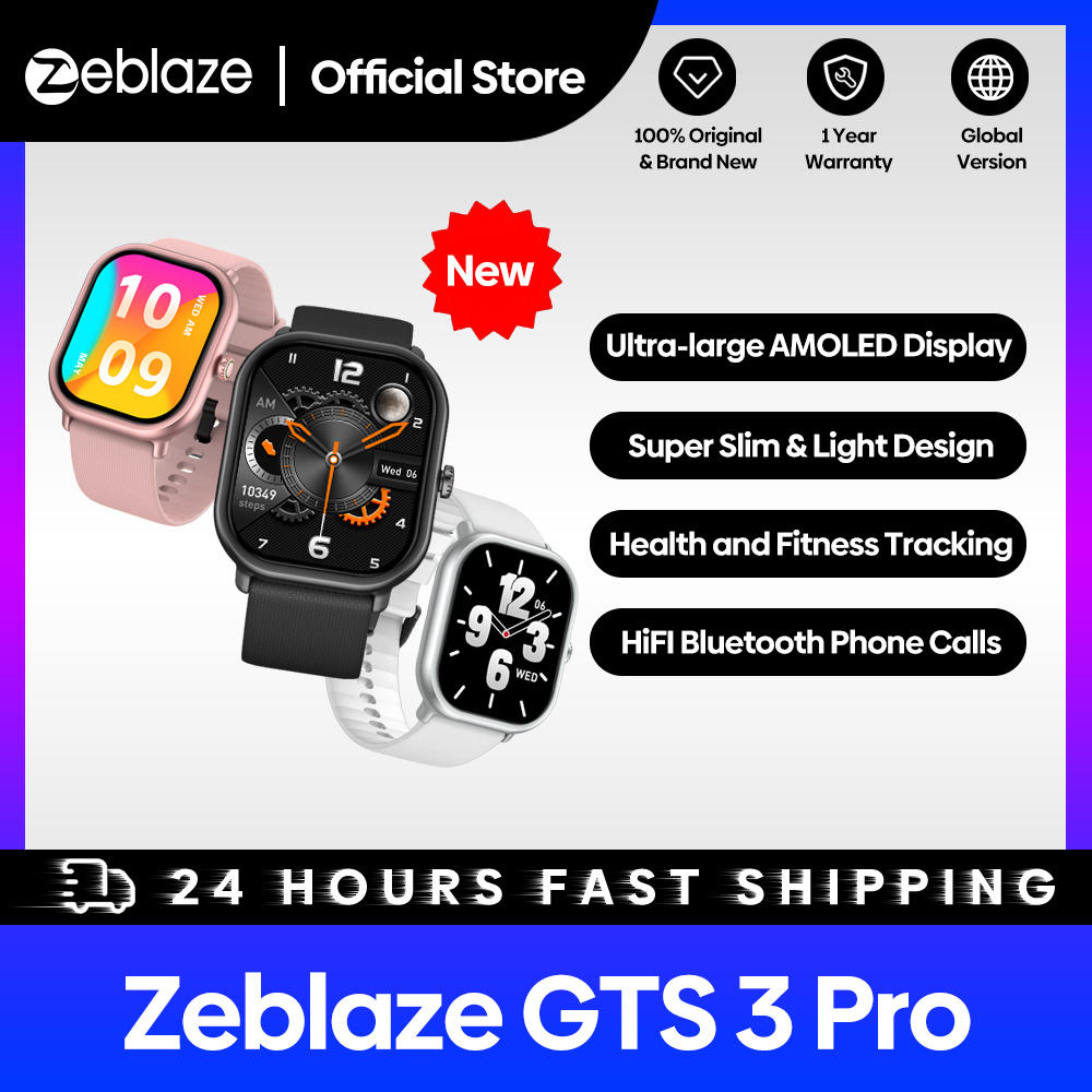 New Zeblaze GTS 3 Pro Voice Ca – Smartwatch Face Bewertung und Preis