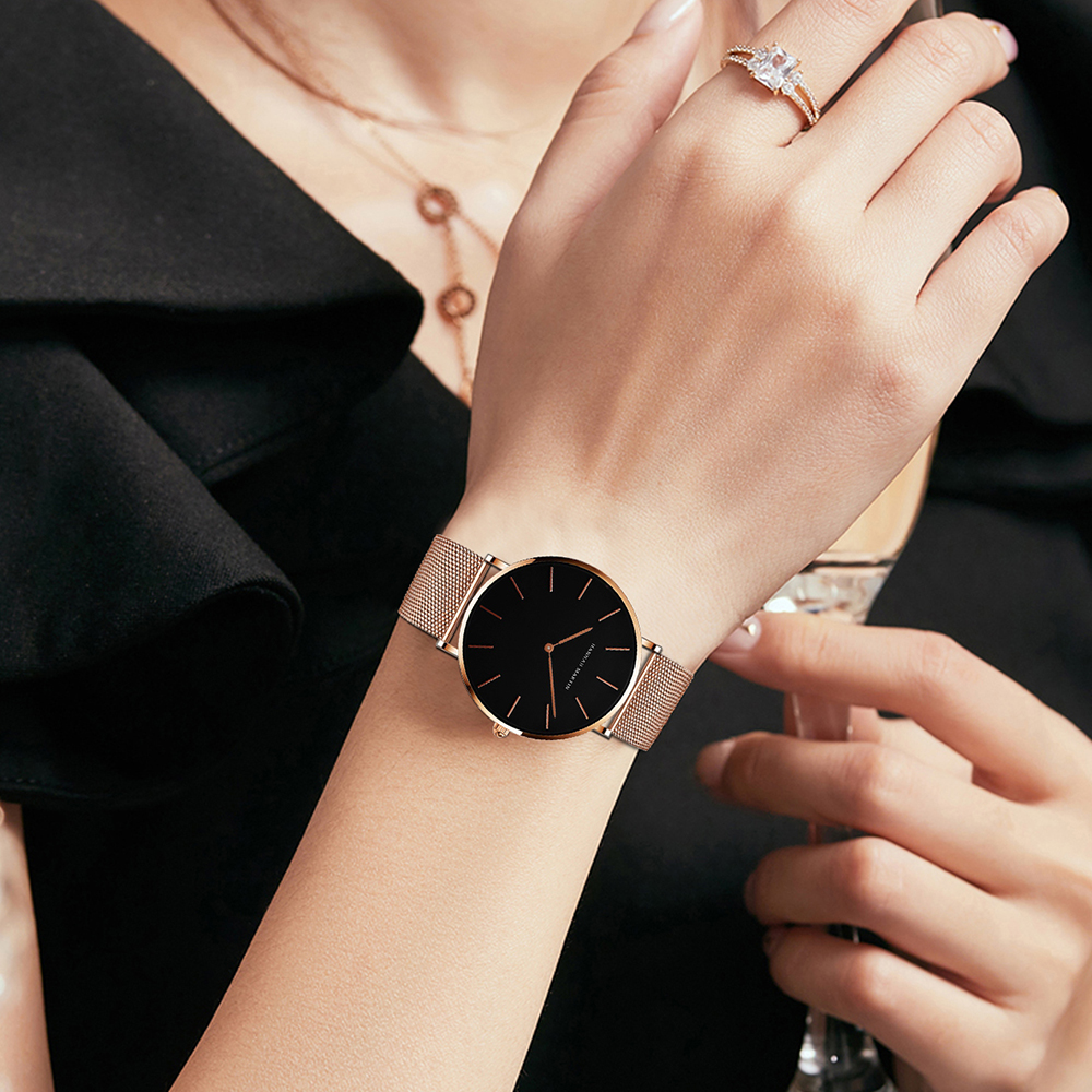 2023 New Women Bracelet Watch  – Stainless Mesh Band Bewertung und Preis