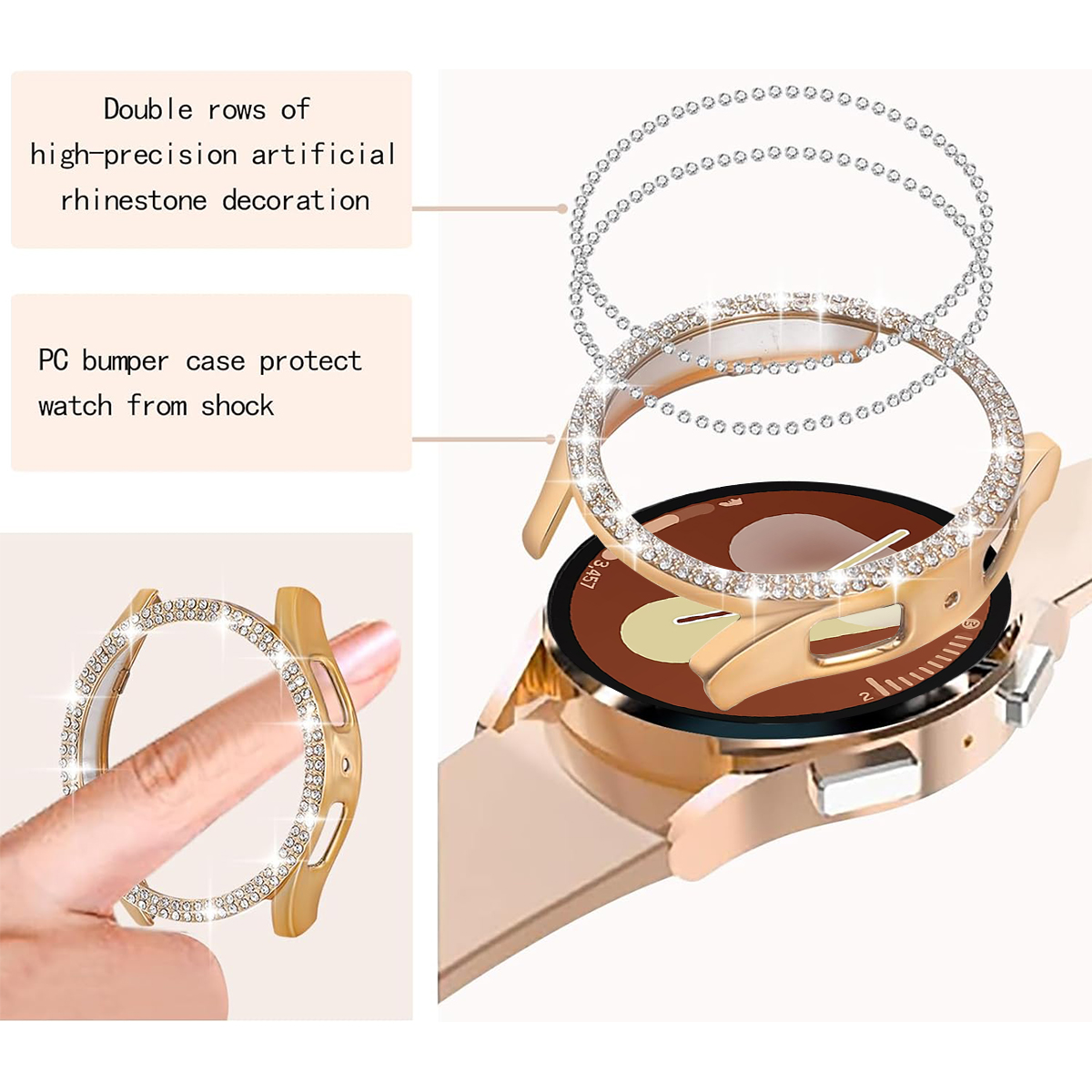 Case for Samsung Galaxy Watch  – Accessories For Galaxy Watch 5 Bewertung und Preis