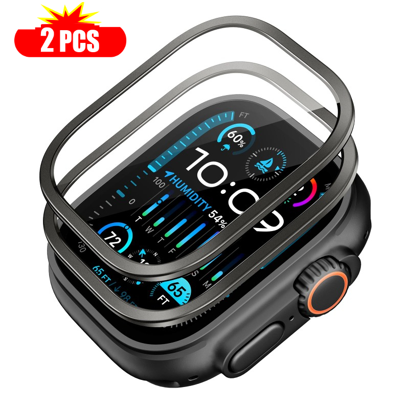 2pcs Tempered Glass for Apple  – Smartwatch Watch Accessories For Women Bewertung und Preis