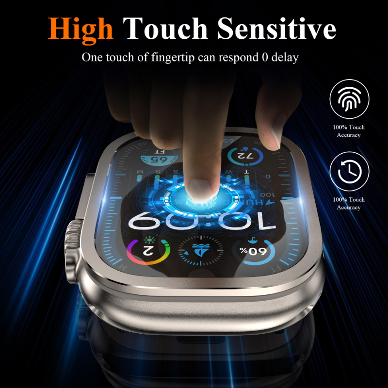 2pcs Tempered Glass for Apple  – Smartwatch Watch Accessories For Women Bewertung und Preis