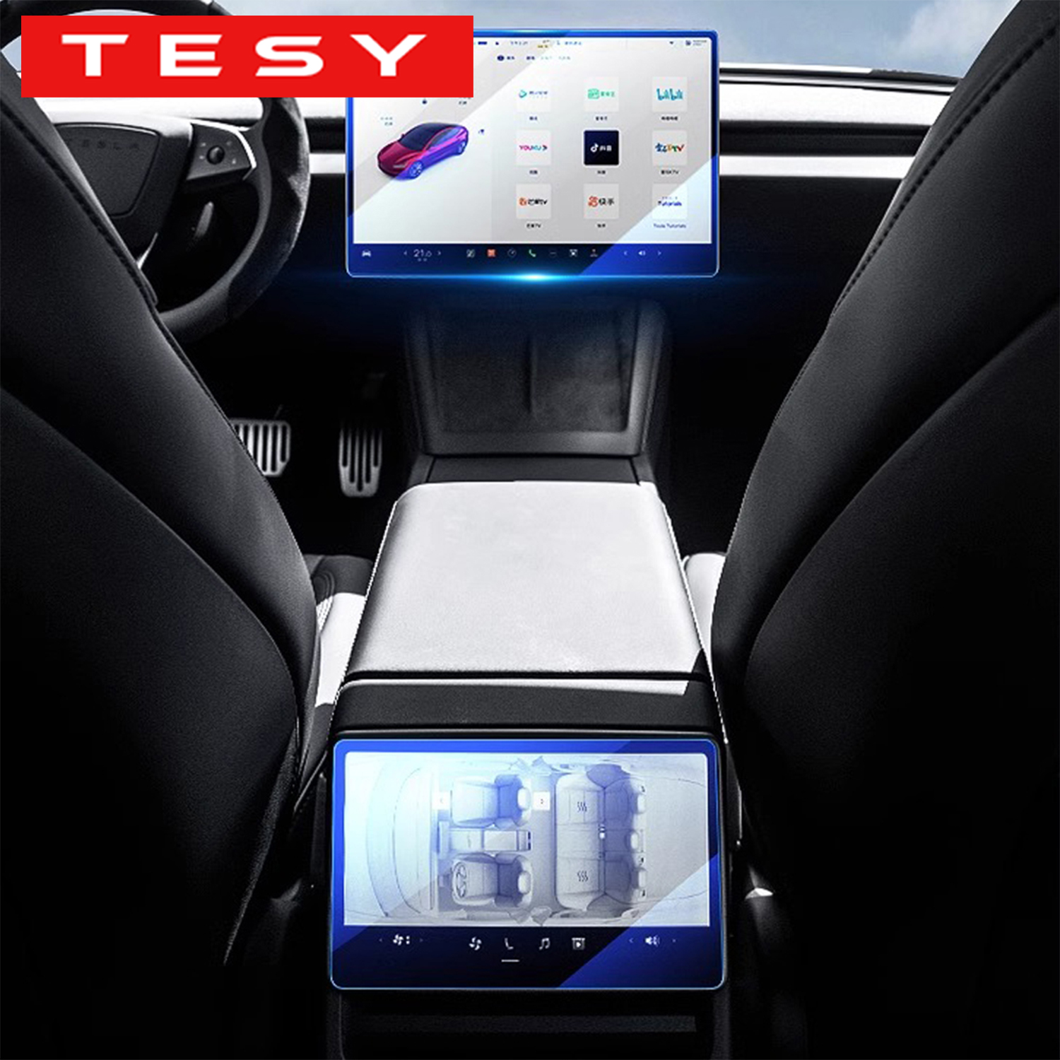 TESY Tempered Glass Film Prote – Screen Protector Film Bewertung und Preis