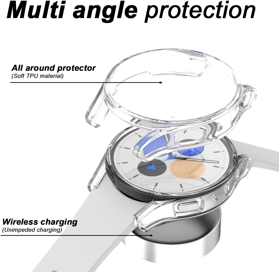 TPU Protective Case for Samsun – Accessories For Galaxy Watch 5 Bewertung und Preis